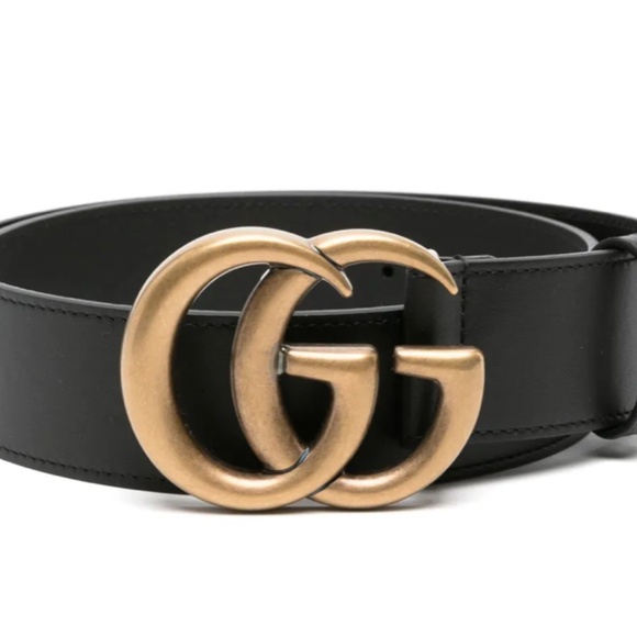 Gucci Marmont Double G leather belt - Picture 2 of 7
